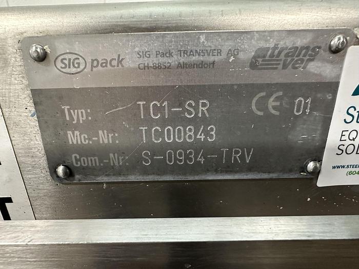 Used SIG Packaging 5' Conveyor