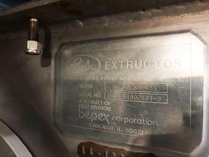 Used Rietz RE-10 Extructor