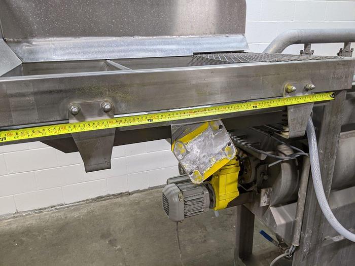 Used DTS Produce Corkscrew Washer