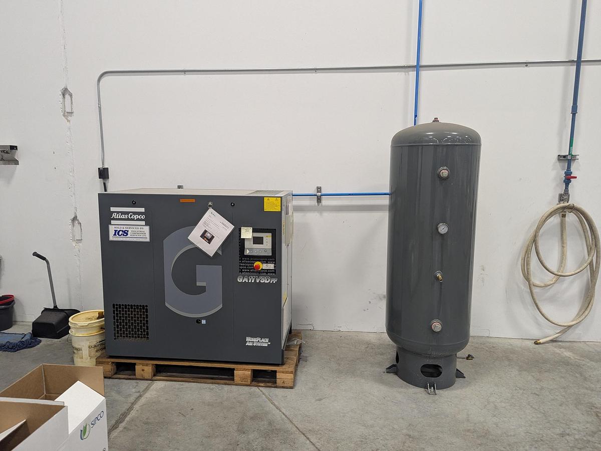 Used Atlas Copco GA11VSD Air Compressor