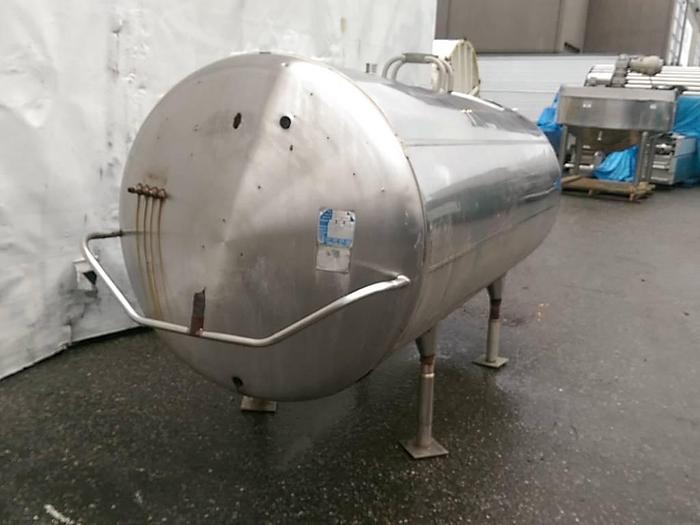 Used 500 Gallon Refrigerated Milk Tank