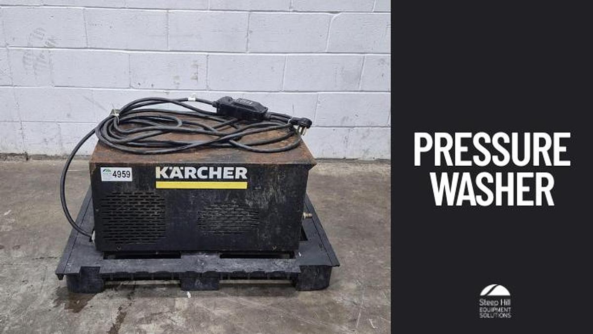 Used Karcher Electric Pressure Washer