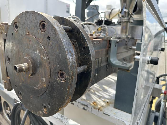 Used APV-Baker Perkins F23215 Twin Screw Extruder
