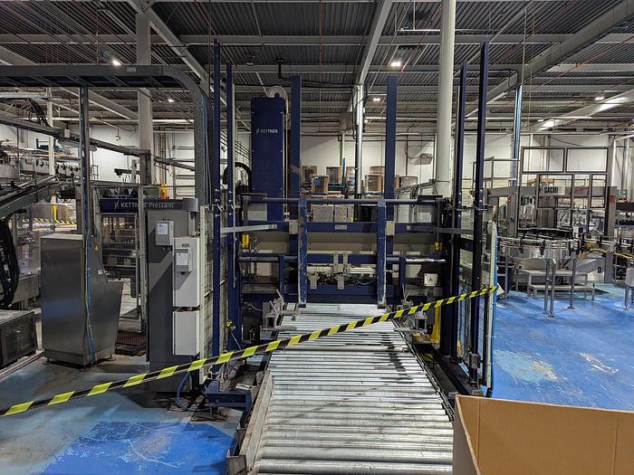 Used Krones Low-Level Palletizer