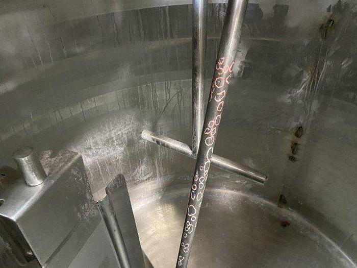 Used 500 Gallon Jacketed Dairy Tank