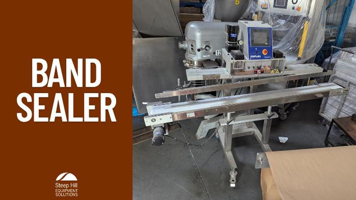 Used Emplex MPS6500 Continuous Band Sealer