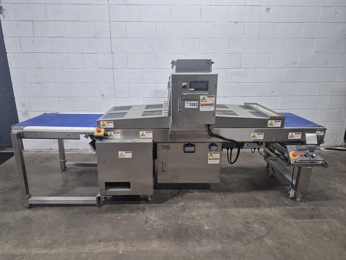 Used Rheon Automatic Conveyor Guillotine Cutter
