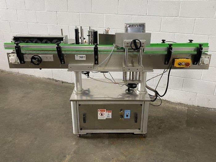 Used Bottle Labelling Station