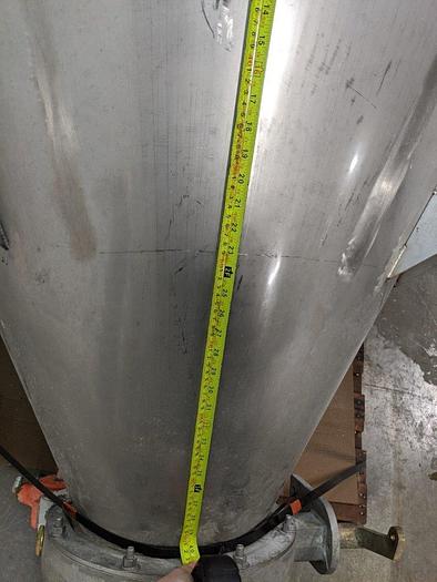 Used 300 Gallon Aluminium Hopper With Load Cells