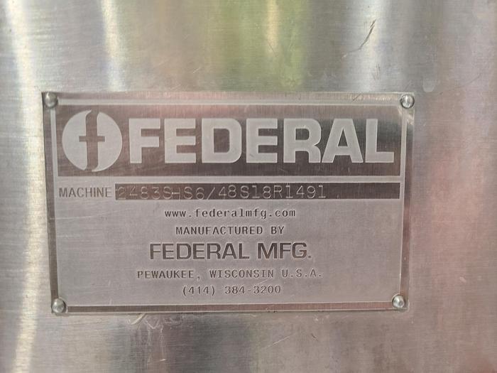 Used Federal 48-Head Rotary Filler