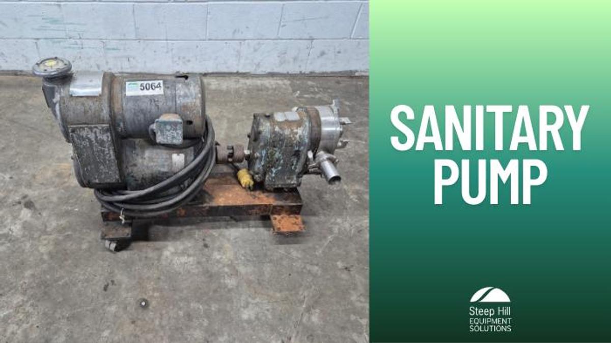 Used Waukesha D0 25 Series Sanitary Pump