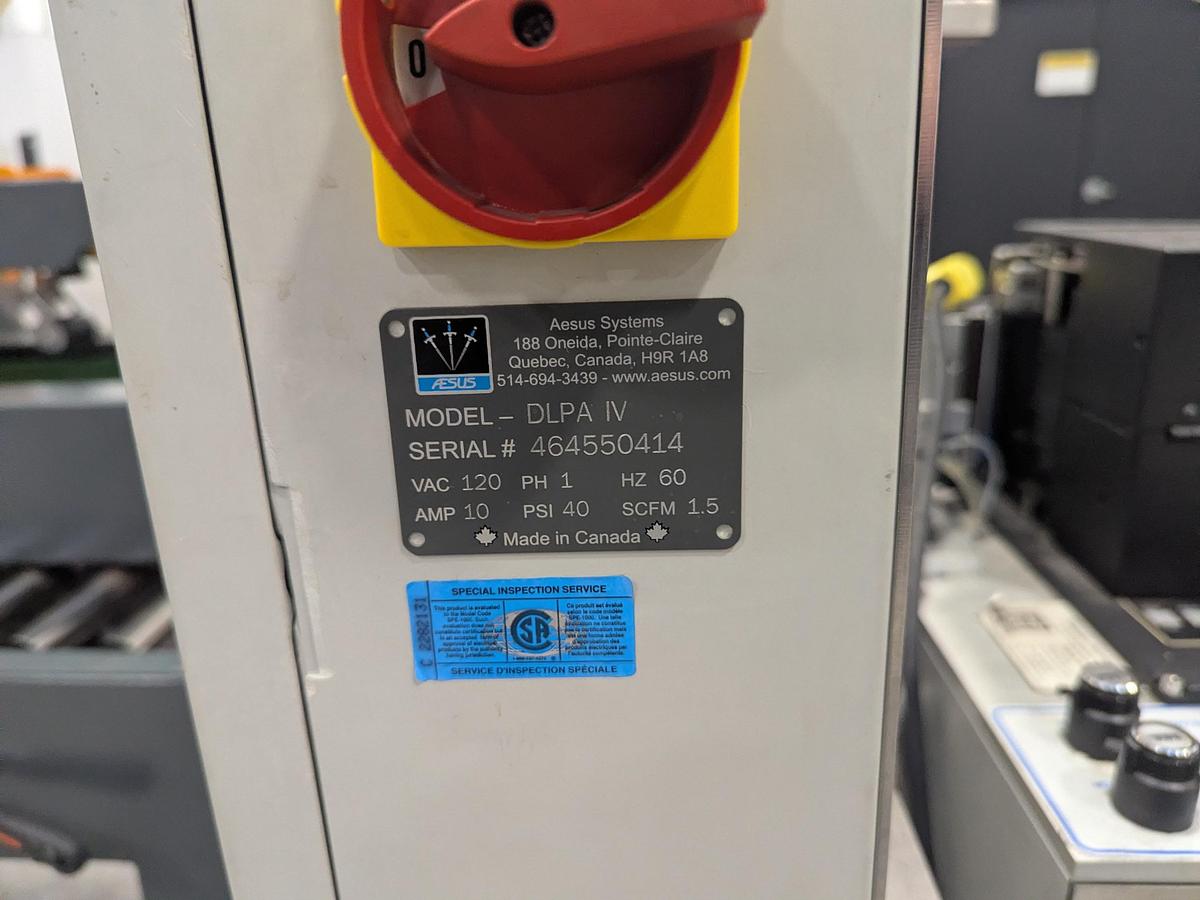Used Aesus DLPA IV Case Labeller with Coder