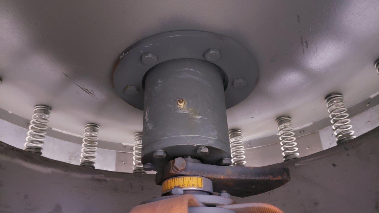 Used DZJX Round 2-Deck Vibratory Sifter Separator