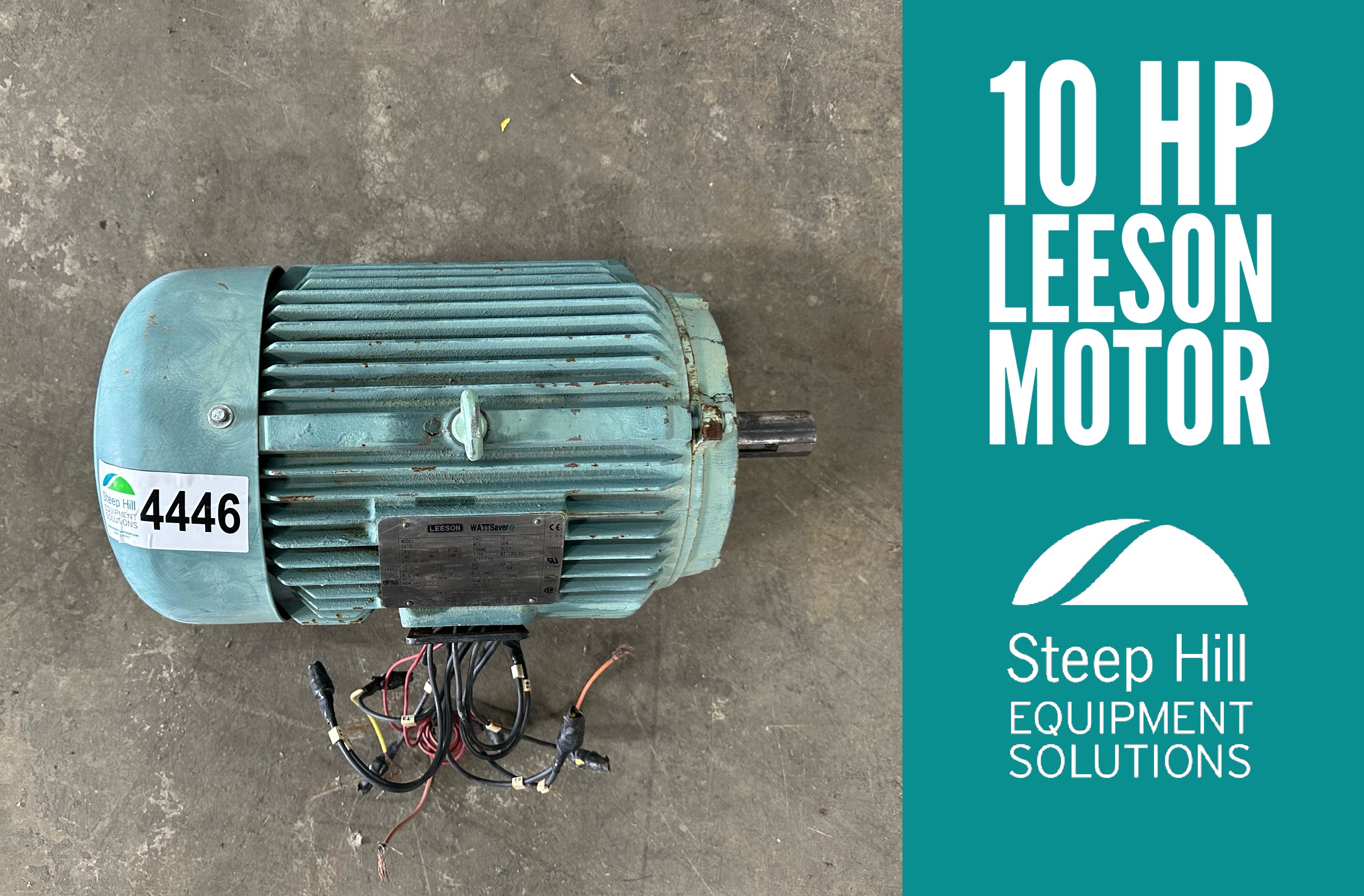 Used Leeson 10HP Motor
