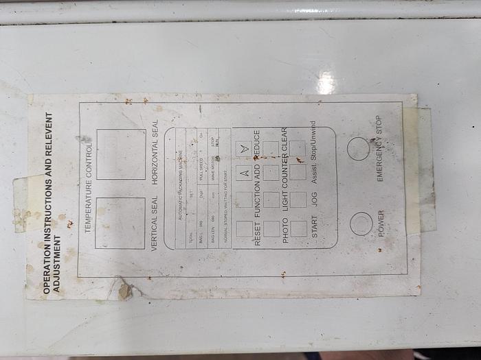 Used TeleSonic VFFS + Volumetric Filler