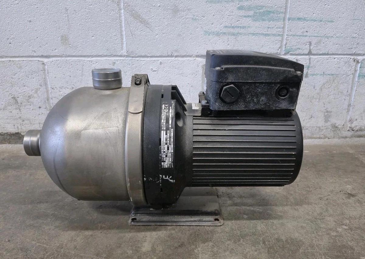 Used Grundfos CHIU 4-20 Hot Clean Water Pump 3/4 HP 440V B 4J008162 P10643