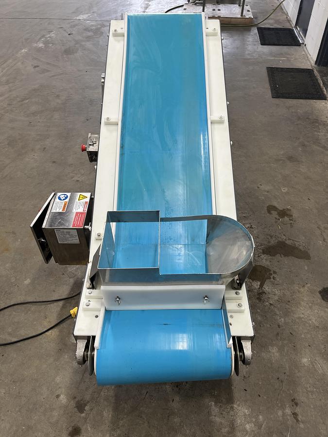 Used SafeLine Incline Conveyor Metal Detector