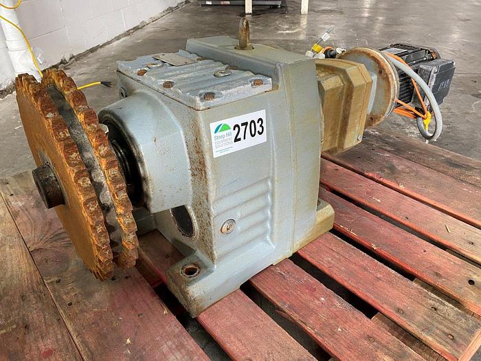 Used Sew-Eurodrive Motor with Helical Gearbox