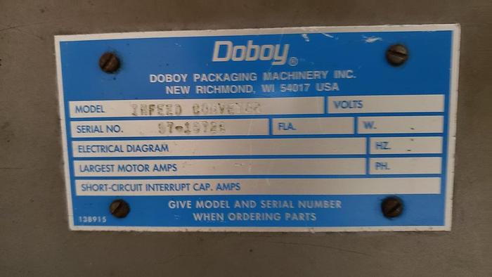 Used Doboy Mustang IV HFFS Flow Wrapper