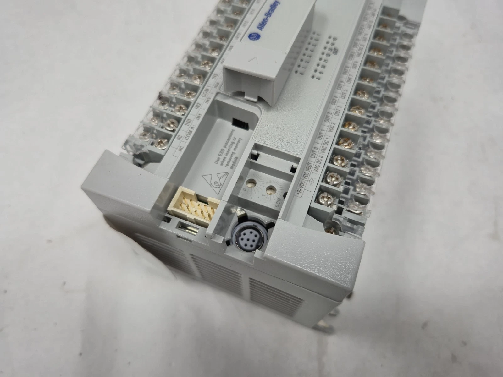 Used Allen-Bradley 1762-L40BXB 40-Point Programmable Logic Controller