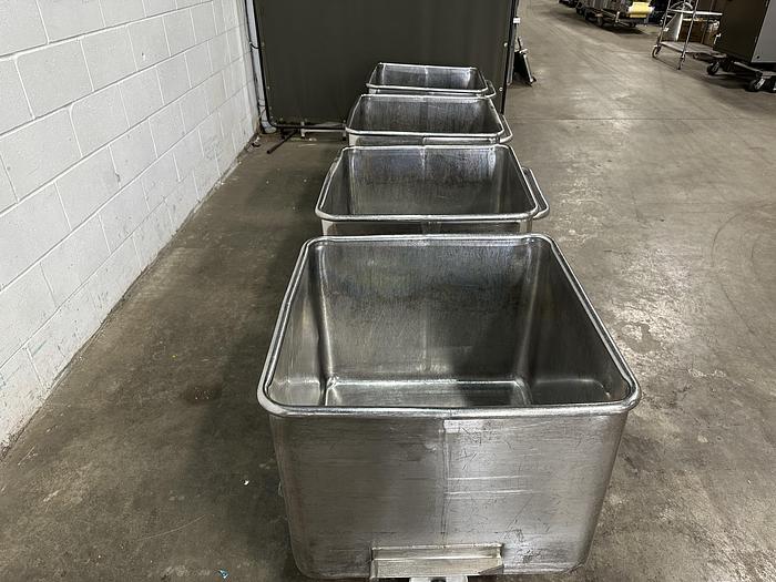 Used Stainless Steel Meat Buggies