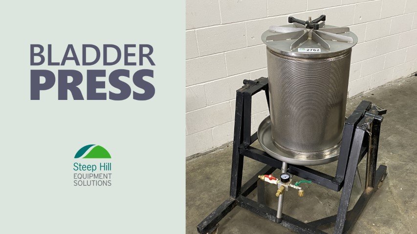 Used Bladder Press - 80 Litre