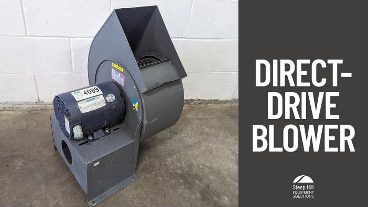 Used Peerless MMC D11E Direct-Drive Blower