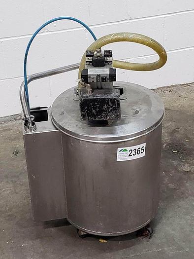 Used Krones Pneumatic Glue Pump & Tank