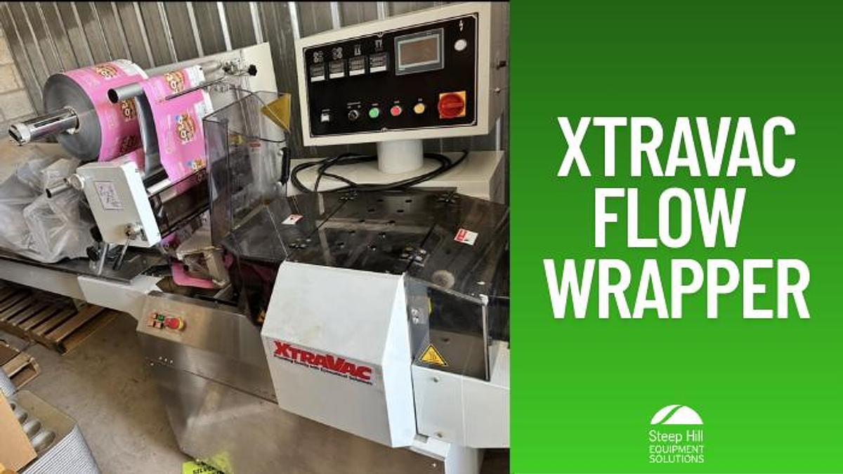 Used XtraVac Flow Wrapper