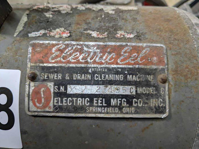 Used Electric Eel Model C Sectional Drain Cleaner