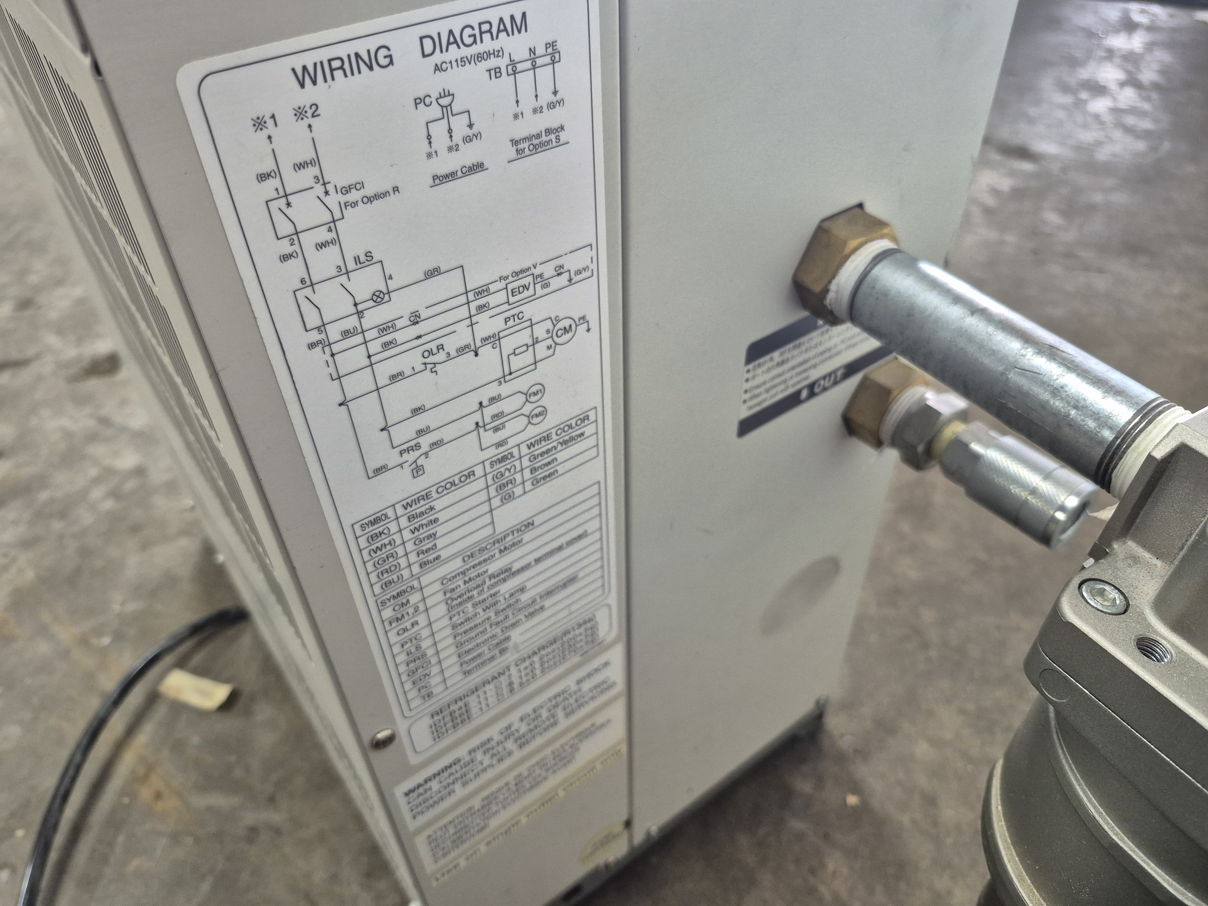 Used SMC IDFB6E Refrigerated Air Dryer 