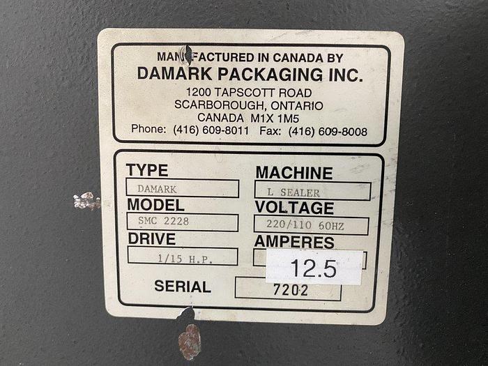 Used Damark SMC 2228 L-Bar Sealer