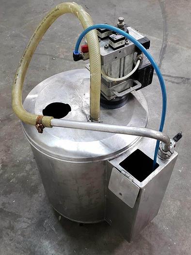 Used Krones Pneumatic Glue Pump & Tank