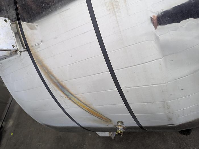 Used 300 Gal. Dual Agitation Mix Tank