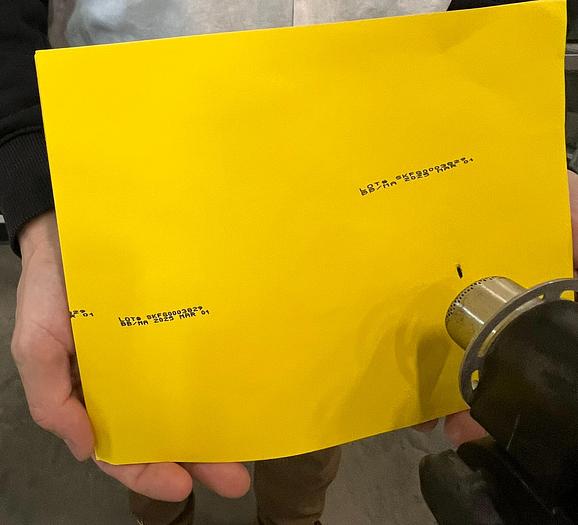 Used Videojet Ink Jet Coding Machine 1550