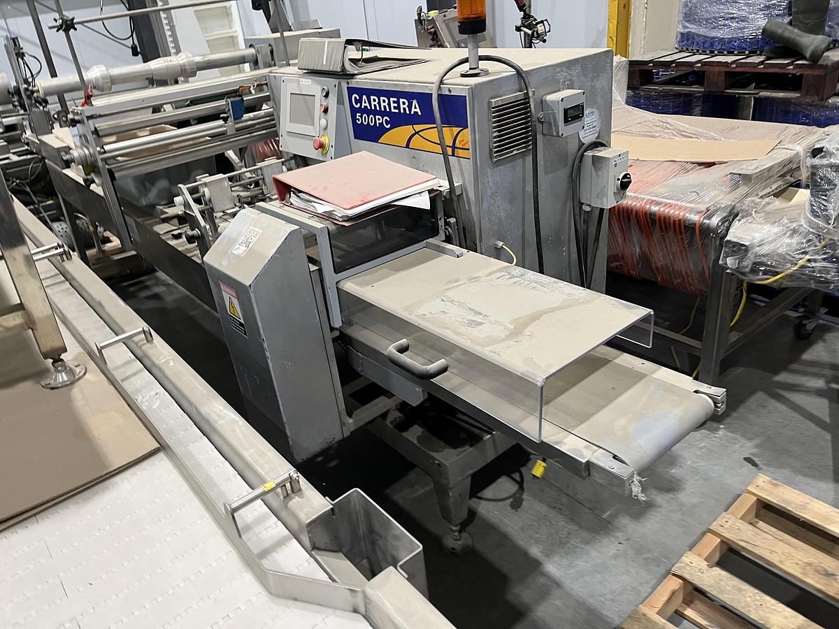 Used Ilapak Carrera 500PC Horizontal Flow Wrapper