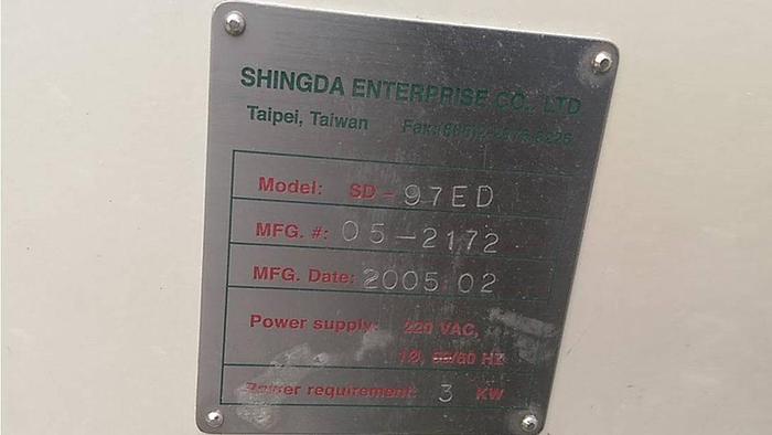 Used Shingda SD-97ED Horizontal Flow Wrapper