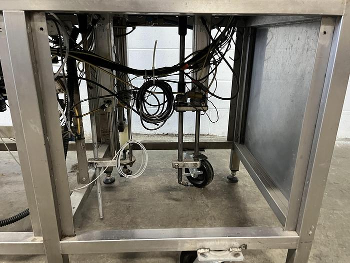 Used 2000 Pack Line Ltd PXG-1 Linear Cup Filler