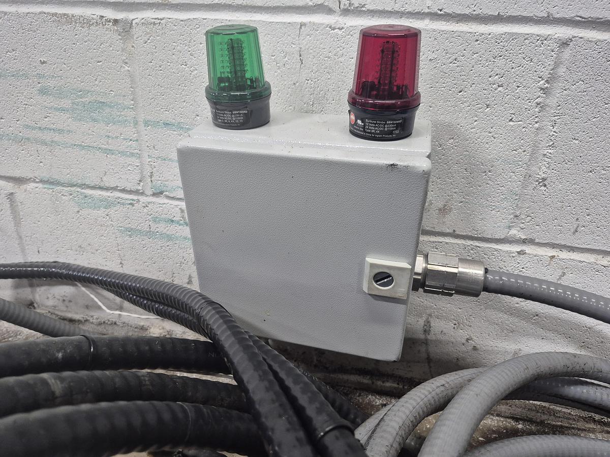 Used Dual Unit Heater System w/ Thermostat & C02 Detector