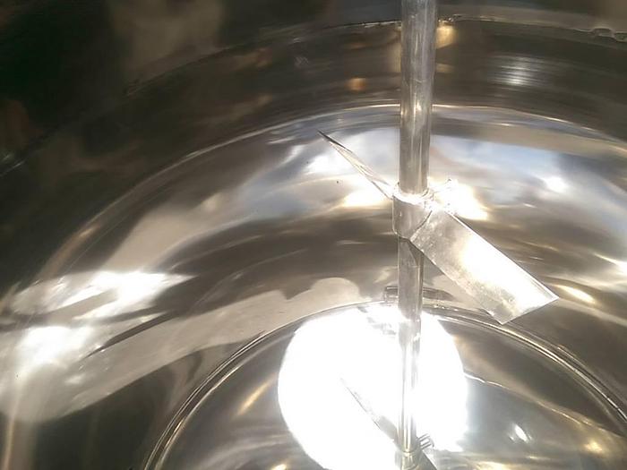 Used 300 Jacketed Gallon Mixing Tank