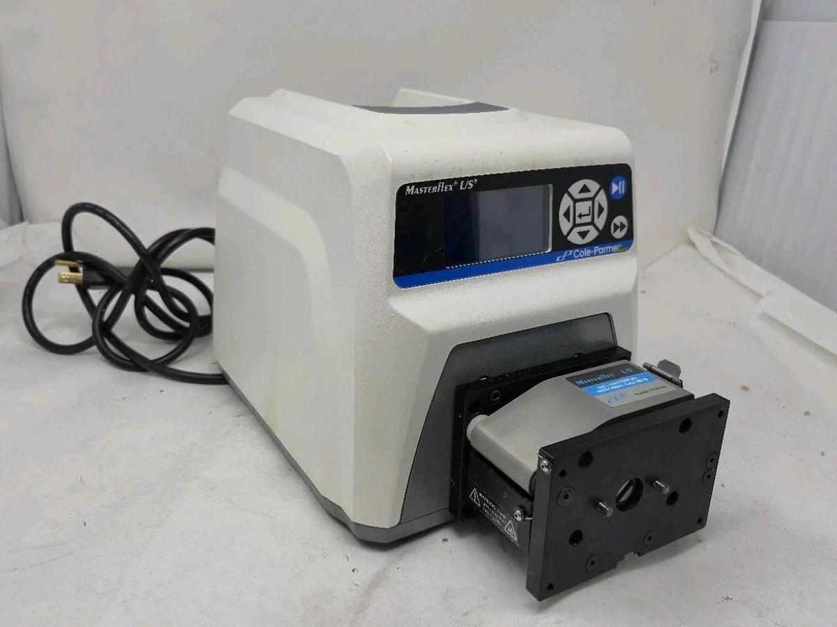 Used Cole-Parmer Masterflex L/S Digital Peristaltic Pump Drive w/ Microbore Head
