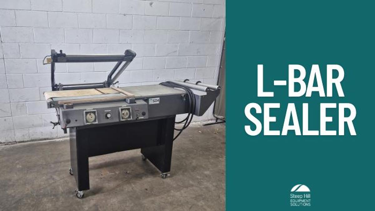 Used Clamco 5124 Manual L-Bar Sealer