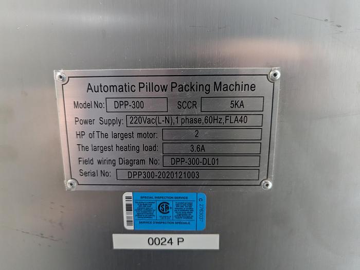 Used Servo Flow Wrapper