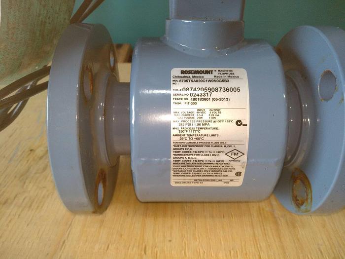 Used Rosemount Magnetic Flow Meter