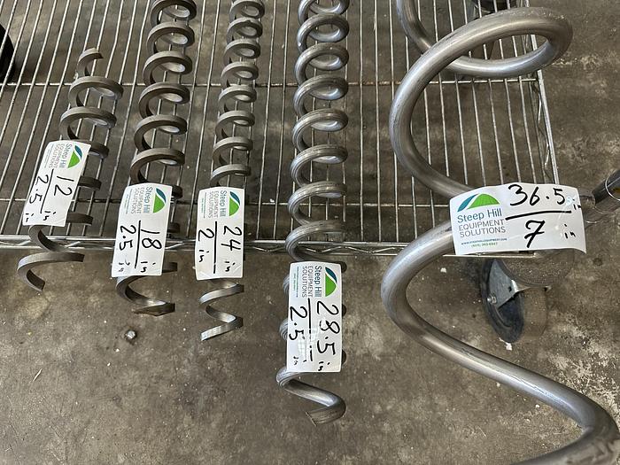 Used Lot of 15 Auger Screws