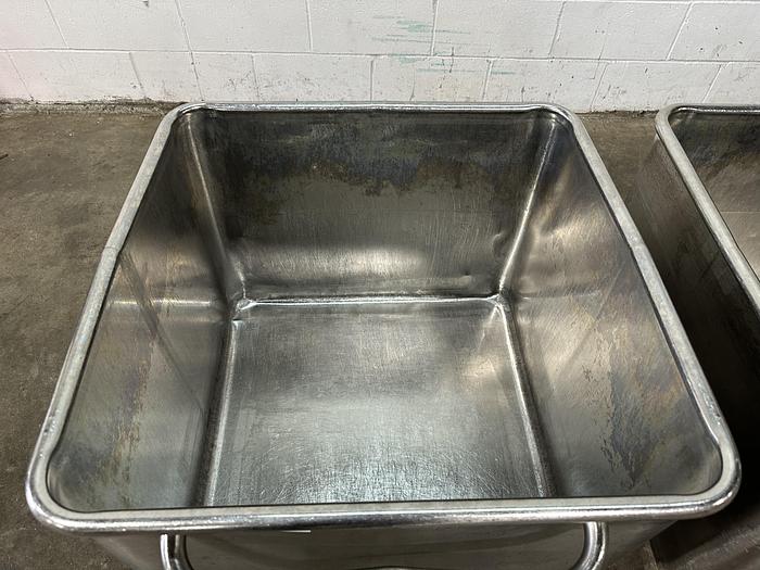 Used Stainless Steel Meat Buggies