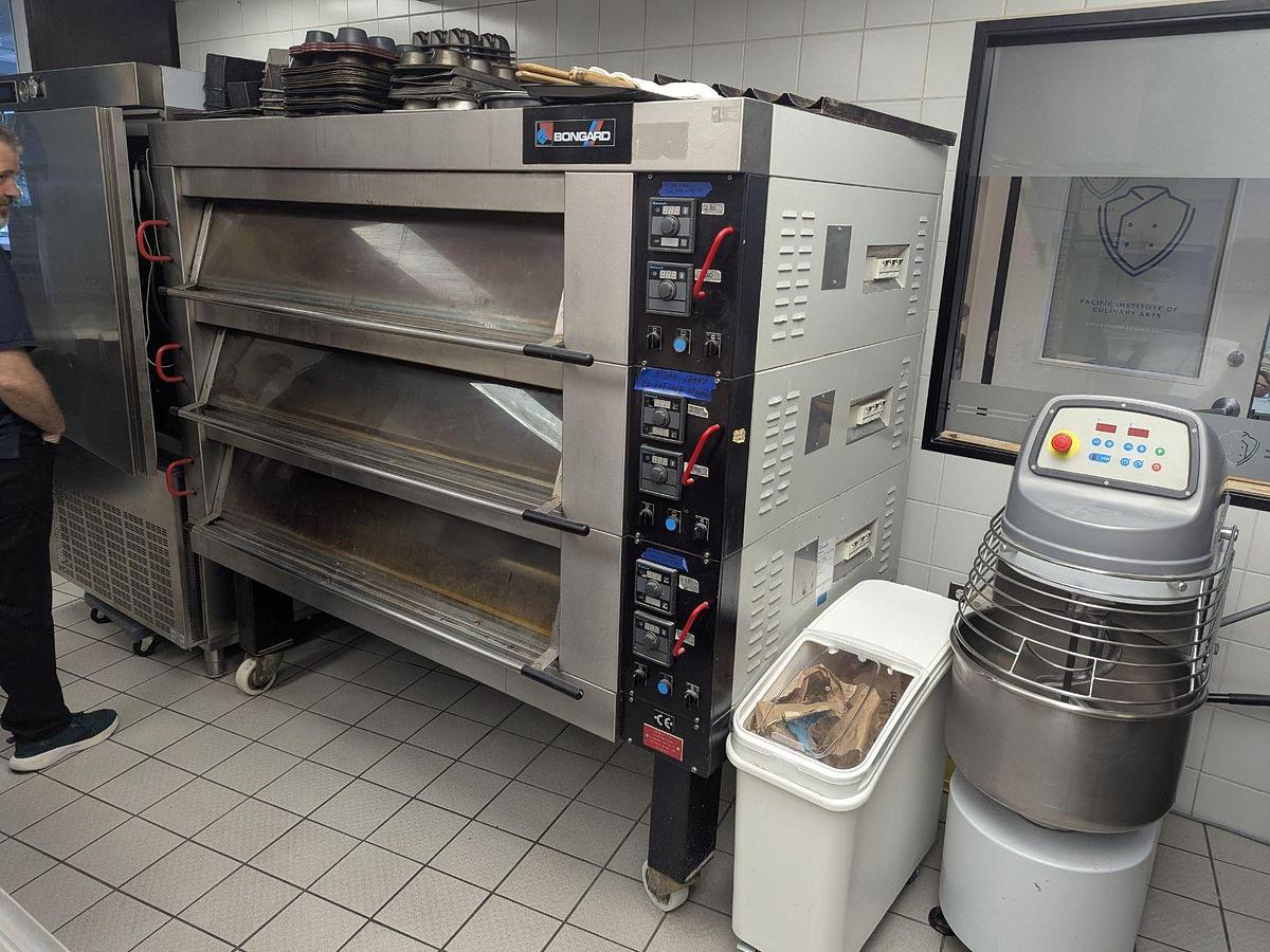 Used Bongard Commercial 3-Deck Bakery Oven