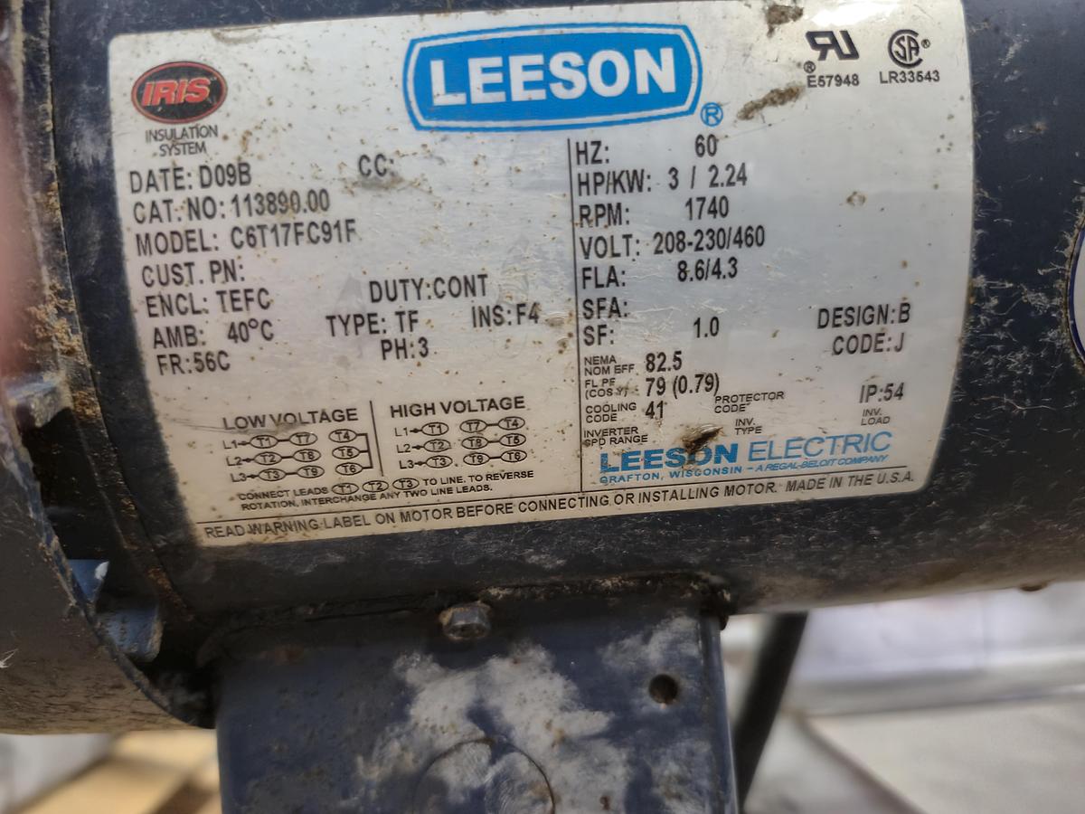 Used Flexicon Pneumatic Wye Line Diverter Valve