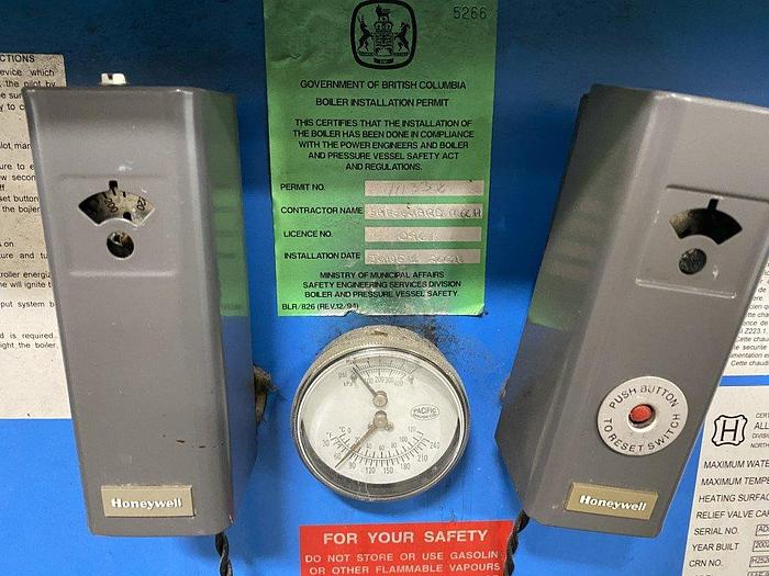 Used Allied NG Hot Water Boiler