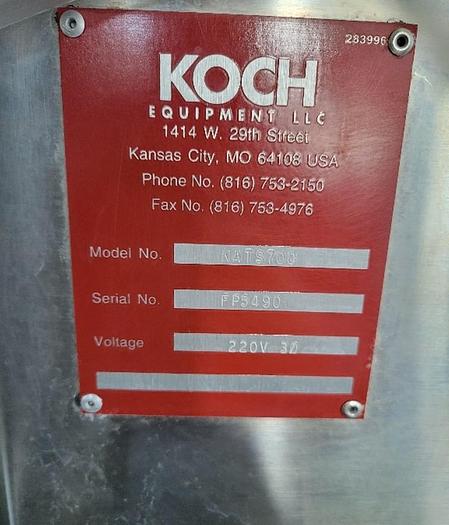 Used Koch KATS700 Auto Tray Sealer